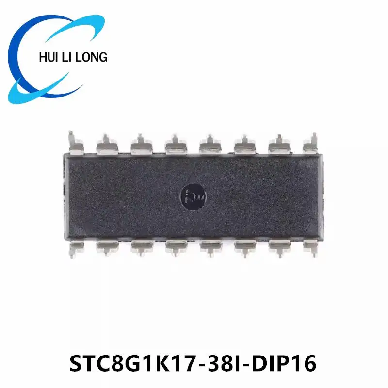 STC8G1K17 STC8G1K17-38I DIP16 STC 8G1K17-38I Single Chip Microcontroller IC Controller Chip STC8G1K17-38I-DIP16 Original