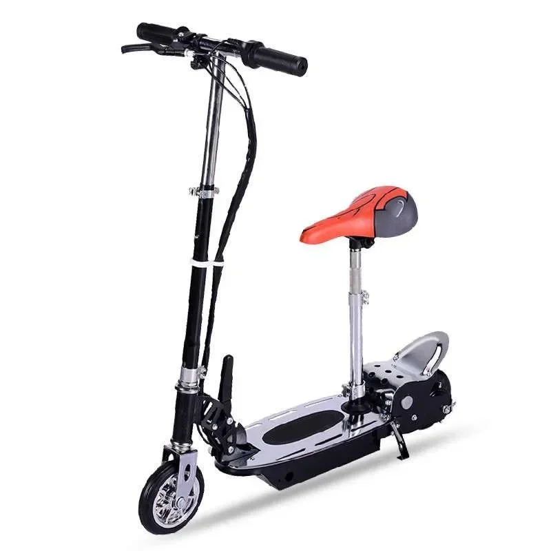 Lightweight Foldable Electric Scooter Adult Scooter Mini Household 15km/h Electric Scooter Maximum Load 70kg SJ