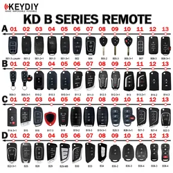 KEYDIY KD900 B Series KD MINI Remote B01/02/04/05/07/08/10/11/12/13/15/16/18/20/21/25/28/29/30/33 dla programatora kluczy KD-X2/MAX