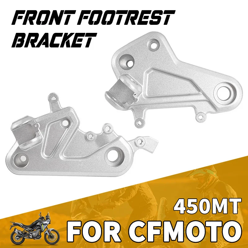 per-cfmoto-450mt-staffa-poggiapiedi-anteriore-sinistra-destra-accessori-moto-cf-moto-450-mt-supporto-pedale-parti-moto