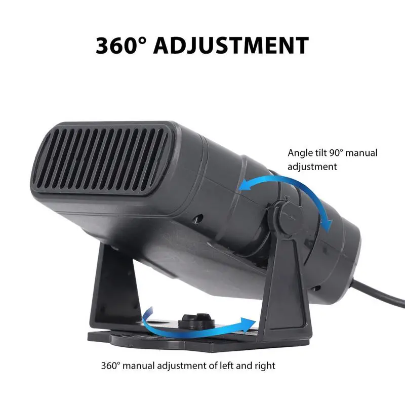 Car Window Defrosting Heater Fast Heating Auto Windshield Deicing Heater Electric Solar Fan Air Drying Car Electrical Devices