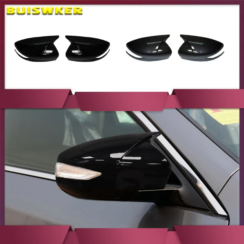 

For NISSAN Altima 2013-2018 Sentra/Sylphy Maxima Mirror Cover Rearview Side Mirror Cover Cap Exterior Rear View Trim