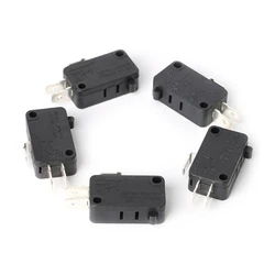 5Pcs 16A 250VAC 0.3A 250VAC Switches Srew Connector Actuator Limit Micro Switch