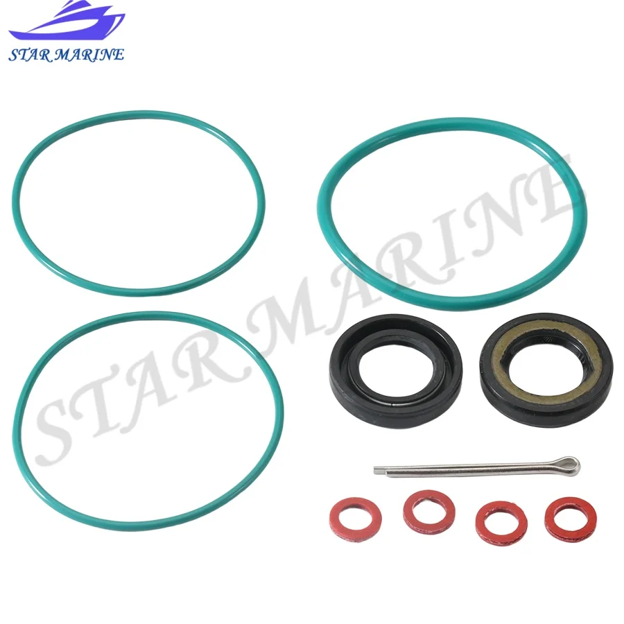 93101-20M07 O-ring Outboard Lower Unit Prop Shaft Gearcase Oil Seal Kits O-ring 93210-65M50 for Yamaha 2/4 stroke 20 25 30HP