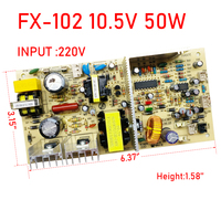 FX 102 10.5V 50W Red Wine Cabinet Power Board Main Board Power Supply  Refrigerator Accessories PCB121110K1