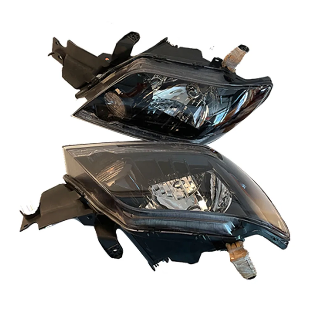 Car Headlamp MN133867 MN133868 For Mitsubishi Outlander 2004 2005 2006 Black A Pair 4G63, 4G63T, 4G69