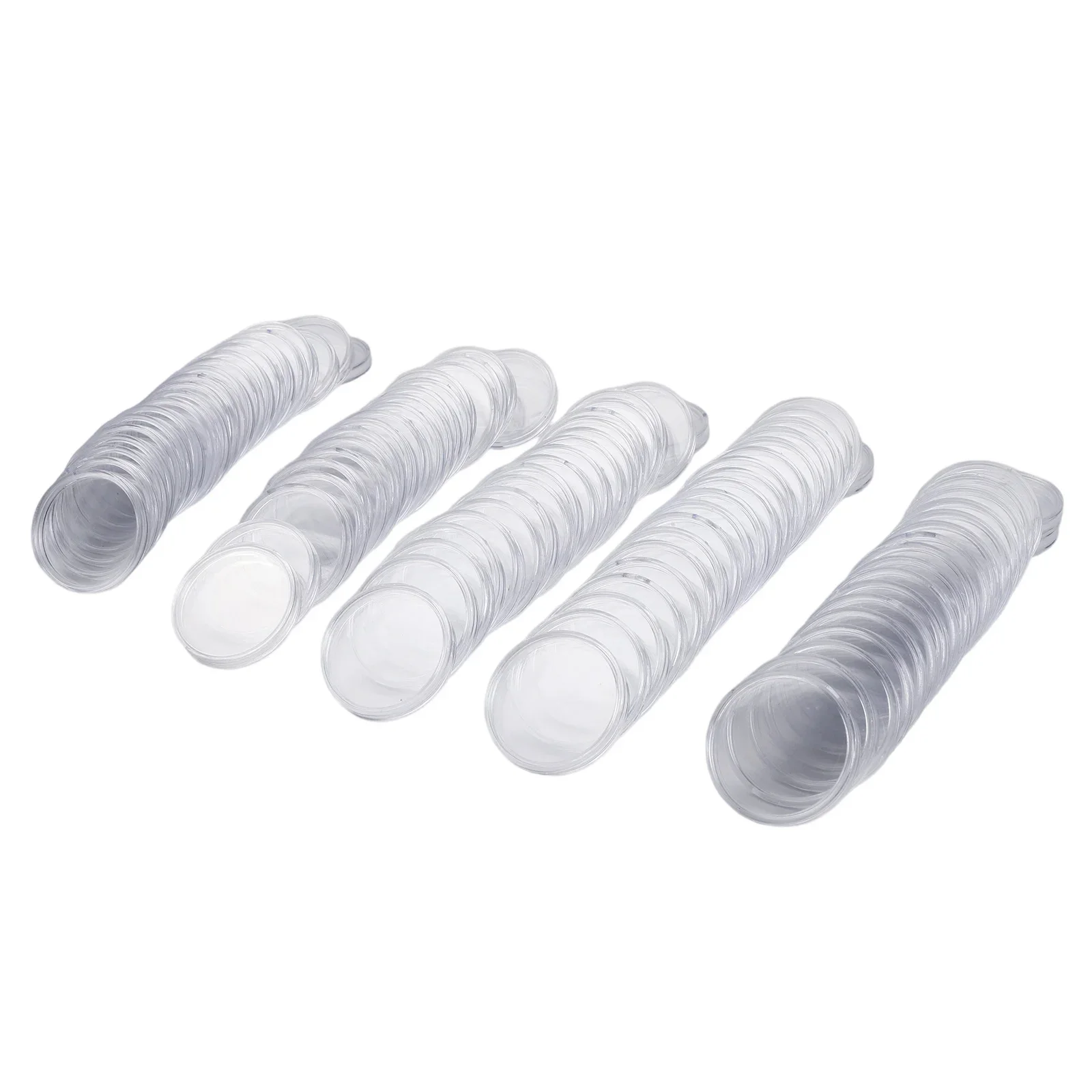 Coin Collection Coin Holder Reusable Coin Holders For Collectors Clear Container Large Quantity Moisture Shield