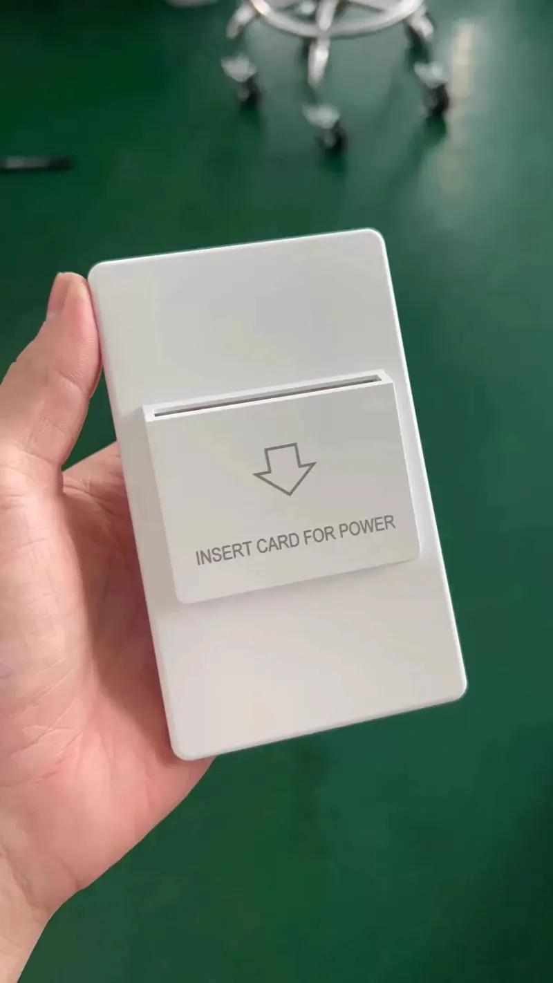 

10pcs RFID Smart Hotel Room Key IC Card Insert Power Switch High Frequency 13.56M 100-250V Wide Voltage 40A 15s Power Off Delay