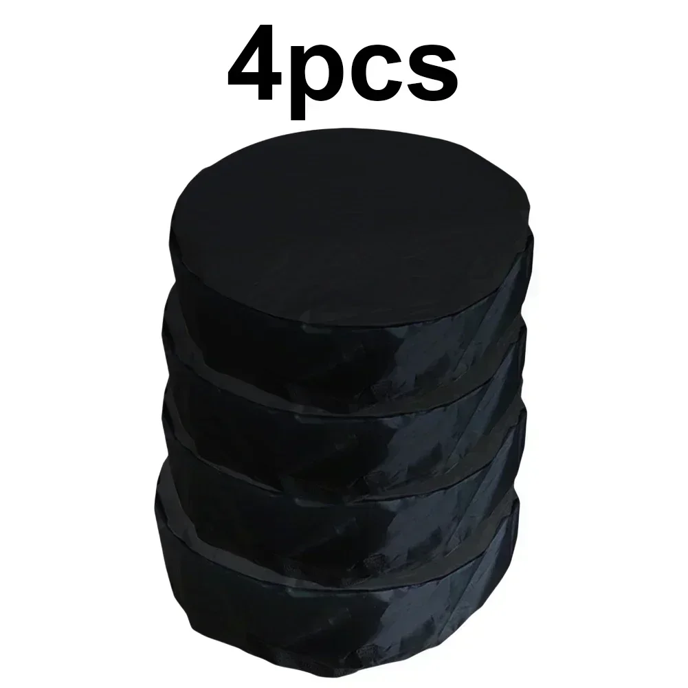 

Чехол для автомобильного покрышка из ткани Оксфорд 210D с шнурком для пылезащитных, водонепроницаемых и УФ-защитных запасных шин