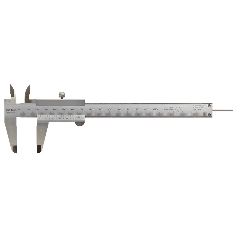 

N-15R 530-102 Japan mitutoyo150mm stainless steel depth inside outer measuring vernier calipers