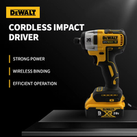 DEWALT DCD887 205N.m Brushless Impact Driver 1/4 In High Torque Cordless Electric Impact Drill 20V Rechargeable Power Tools