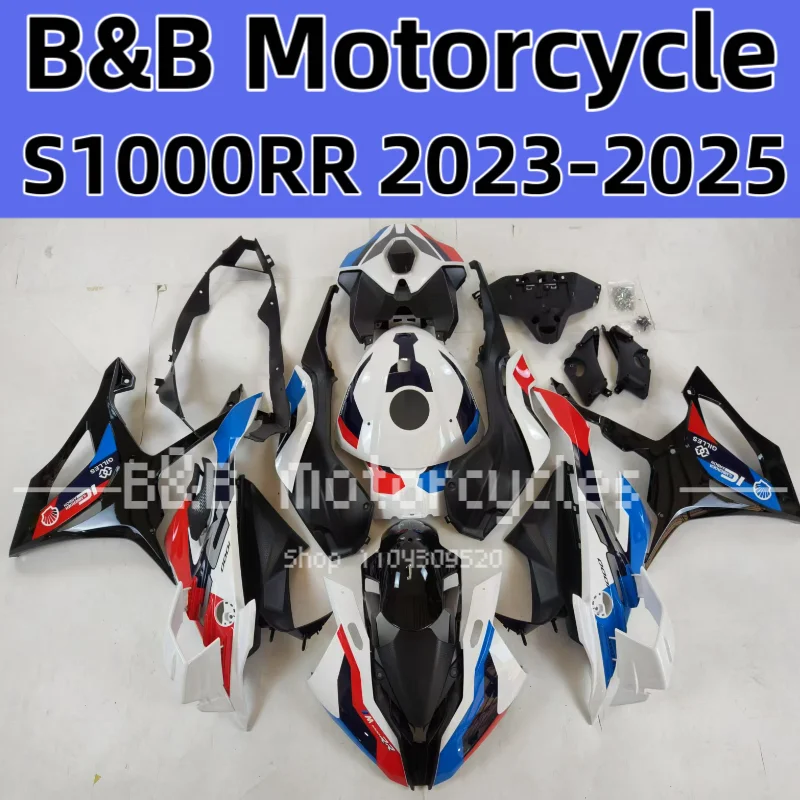 

Обтекатель для Мотоцикла BMW S1000RR 2023-2024, комплект кузова, декоративная пластиковая защитная пластина, аксессуары, обтекатель белого и синего цвета