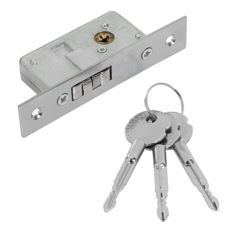 

BNVN-6X Invisible/Door Lock, Sliding Door Hook Lock, Alloy Lock Body, Frame Glass Door, Sturdy, Durable, Door Hardware
