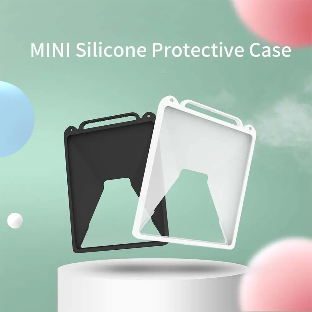 For StarLink Mini Silicone Protective Case Cover Anti-Bump & Anti-Drop Outdoor Waterproof Portable Case With Carabiner