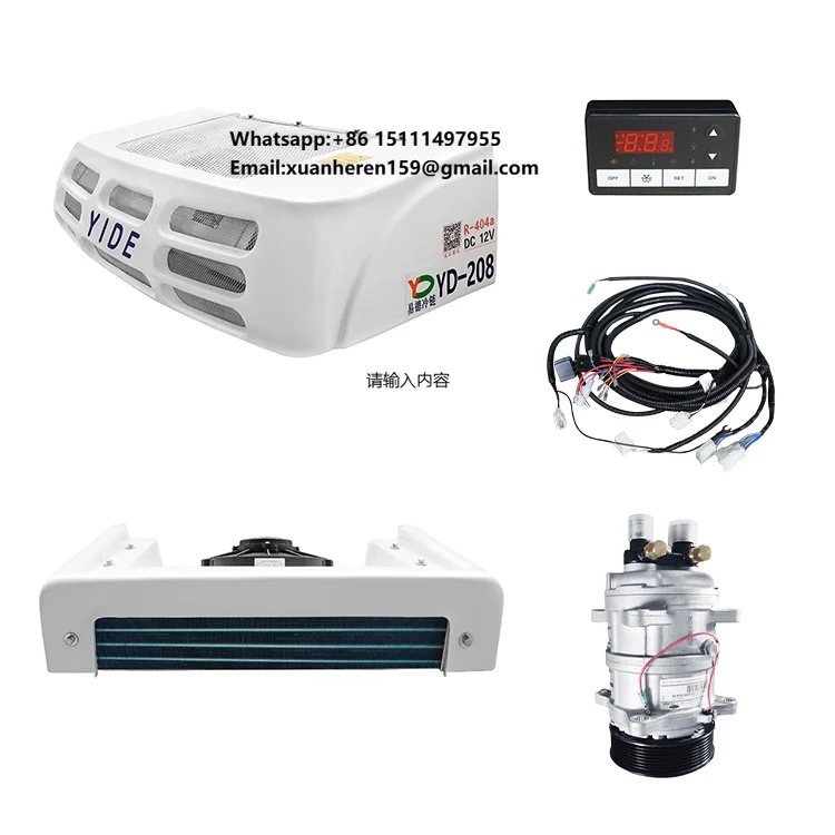 

Cooling System Split Air Conditioner Modern Cold Room Evaporator Fan Freezer Wall Mounted Truck Refrigeration Unit