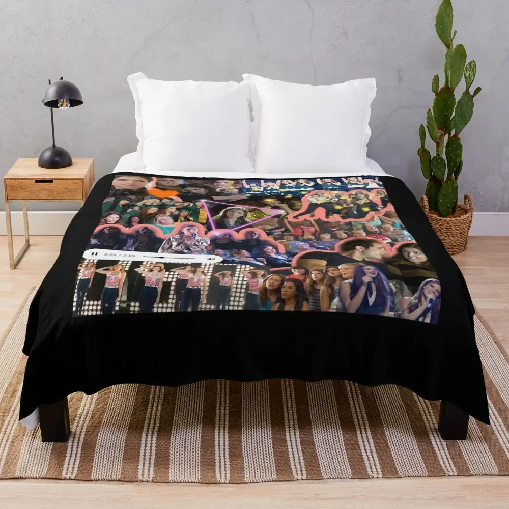 

Lover Gifts Collage Perfect Stacie Retro Vintage Throw Blanket Wrinkle Resistant Lightweight Blanket