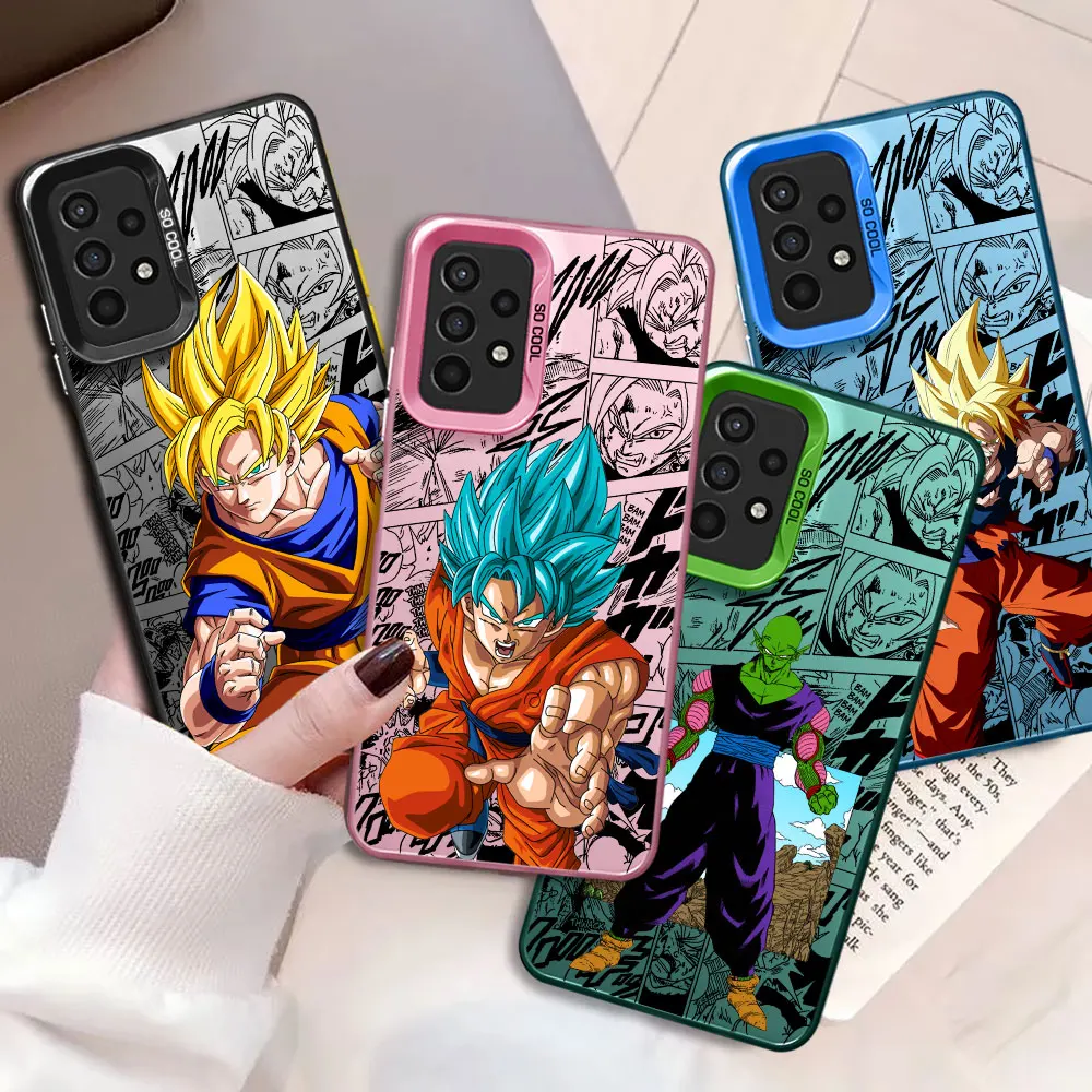 D-Dragons B-Balls Gokus Vegetas Case for Samsung Galaxy A73 A23 A24 A34 A54 A14 A32 A33 A15 A72 A53 A52 A12 A11 A13 Soft Cover