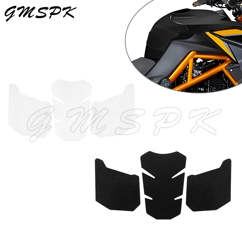 

Motorcycle Frosted Tank Pad Protector Gas Knee Grip Tank Traction Pad Sticker Side Decals Fit for KYMCO K-RIDER 400 2019-UP