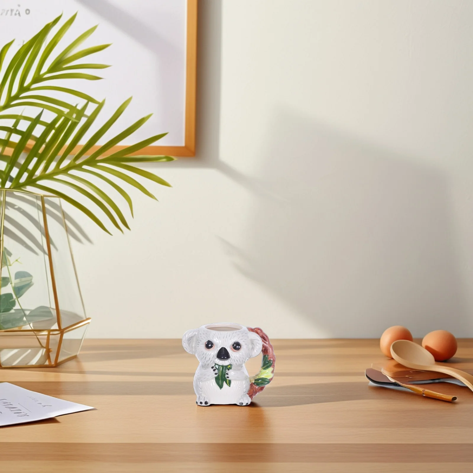 

Koala Ceramic Coffee Mug Large Capacity Creative Design Office Home Tea Milk Drinking Cup Animal Ceramic Cup