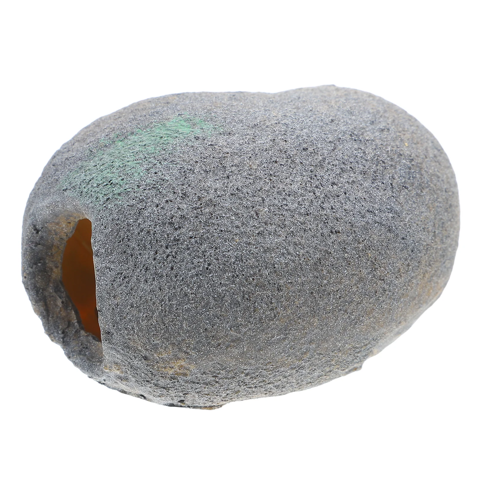 

Dark Grey Reptile Rock Hideout Natural Aquarium Terrarium Cave Shelter Betta Fish Tank Hideout Turtle Habitat Fish Tank Shelter