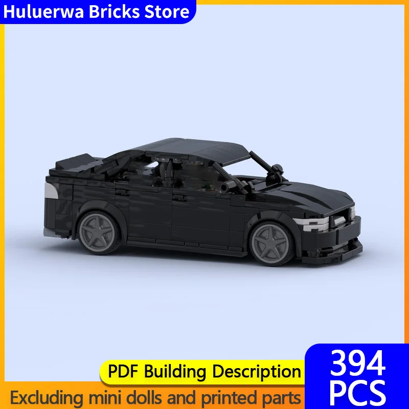 

Speed Hypercar Model MOC Building Bricks IS300 Sports Luxury Car Modular Technology Gifts Holiday Assemble Children Toys Suit