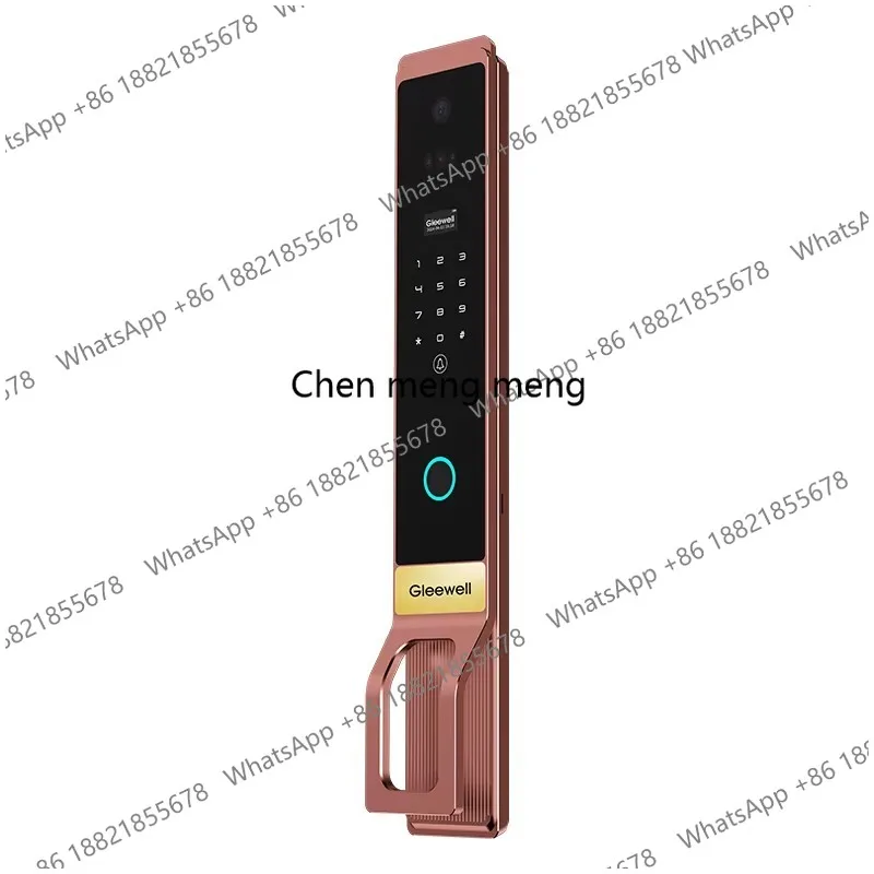 3D Palmar Vein Smart Door Lock Tuya U Smart Go Security Camera Intelligent Biometric Fingerprint And Face Recognition Smart Lock