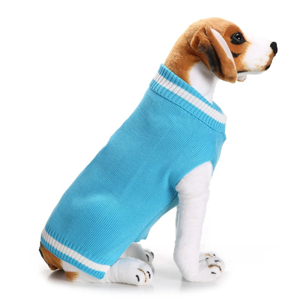 

1Pcs Christmas Dog Sweater Blue Snowman Warm Winter Pet Clothes Size Xxs for Outdoor Activities Party Pet Sweater