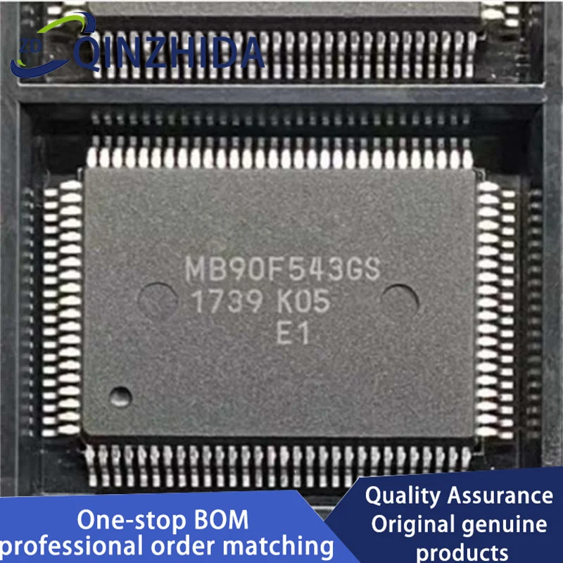 5-10 pçs/lote MB90F543GPF-GE1 qfp100 componentes eletrônicos ic chips circuitos integrados ic