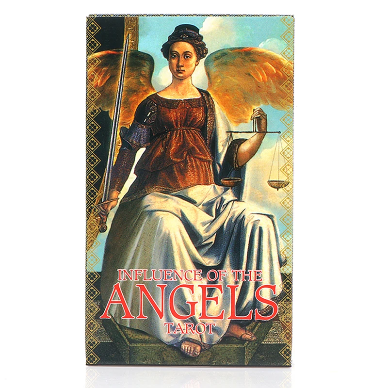 Influence of the Angels Tarot cards English board game Divination predicts games