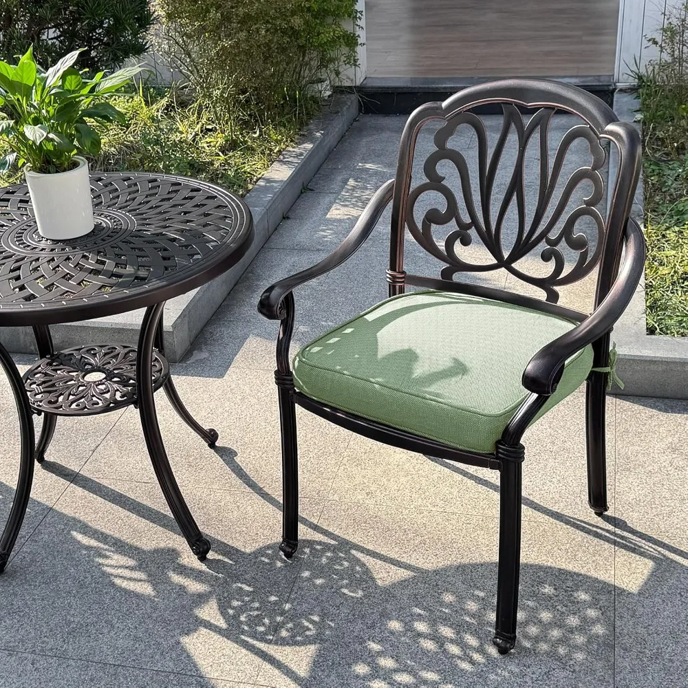 Set of 4 Outdoor Chair Cushions, 17
