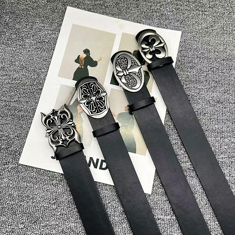 حزام كروس على الطراز الأوروبي والأمريكي للنساء، حزام ملهى ليلي، أبازيم قديمة، هيب هوب، حزام متعدد الاستخدامات للرجال