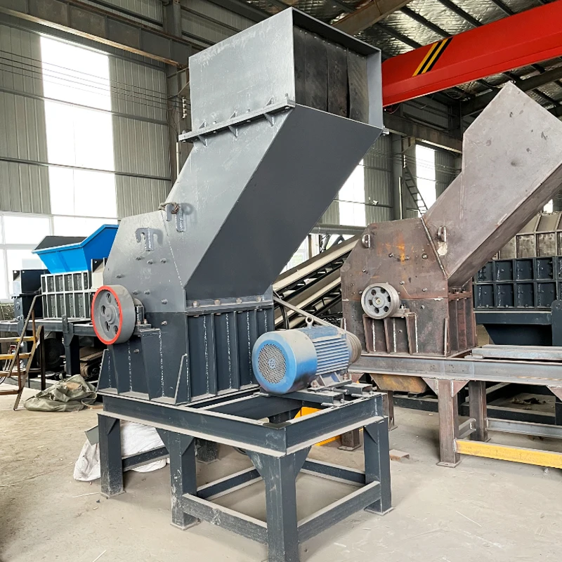 Customized Metal Recycling Line Shredder + Crusher + Conveyor Fully Automatic Scrap Processing System Convenient
