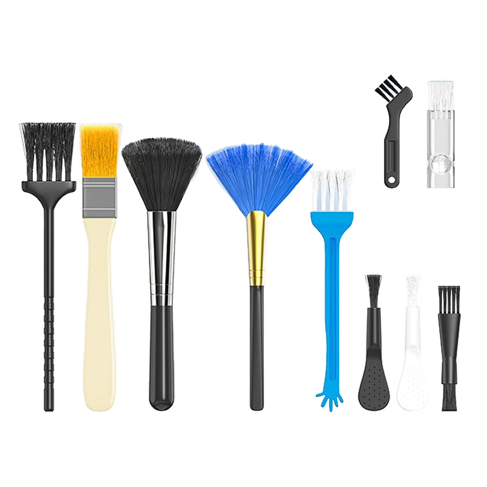 10Pack Keyboard Cleaning Brush, Small Portable Crevice Dusting Tool for Computer Keyboards, Mobile Phones and Cameras