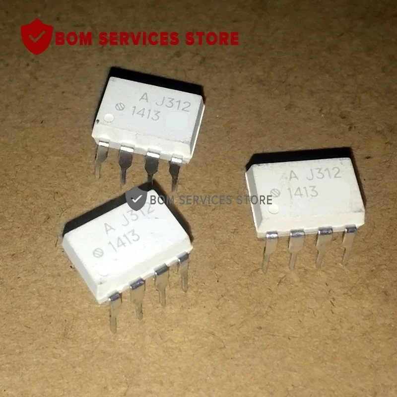 تسليم سريع 10 قطعة HCPL-J312 AJ312 IC DIP-8
