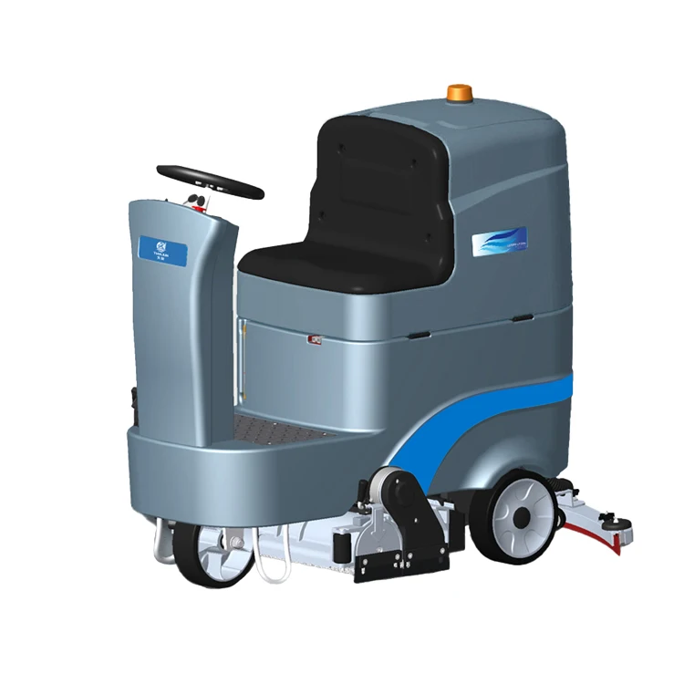 CleanHorse G4 2 In 1 Industrial Ride On Concrete Combined Floor Sweeper And Washer Scrubber