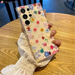 For Realme X50 X7 Pro Max X3 SuperZoom XT X2 GT GT2 Pro GT3 Explorer Master Narzo 50 30 50A 50i Phone Case Daisy Silicone Cover