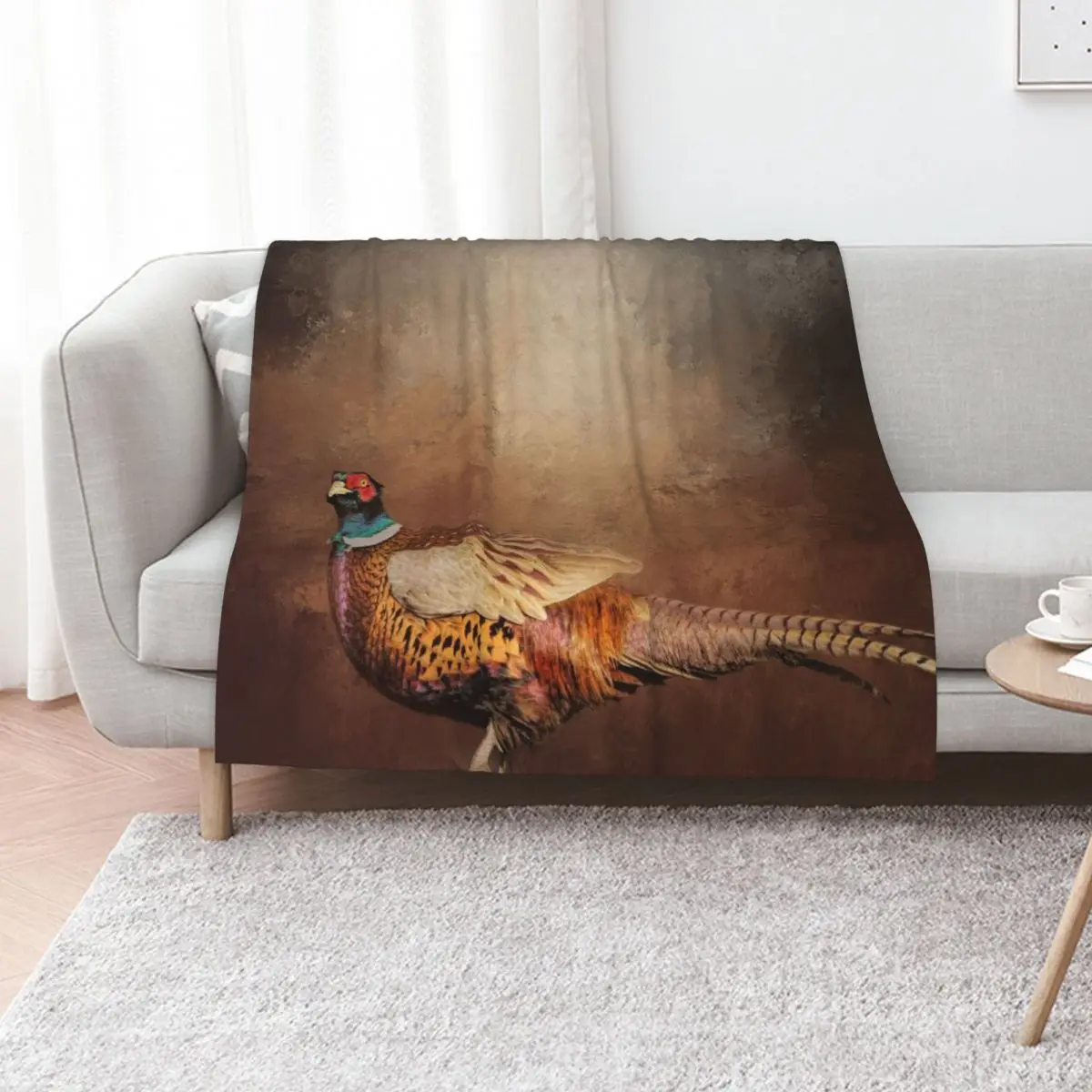 

Handsome Common Pheasant Throw Blanket Personalized Gift Bed anime Decorative Sofa Blankets