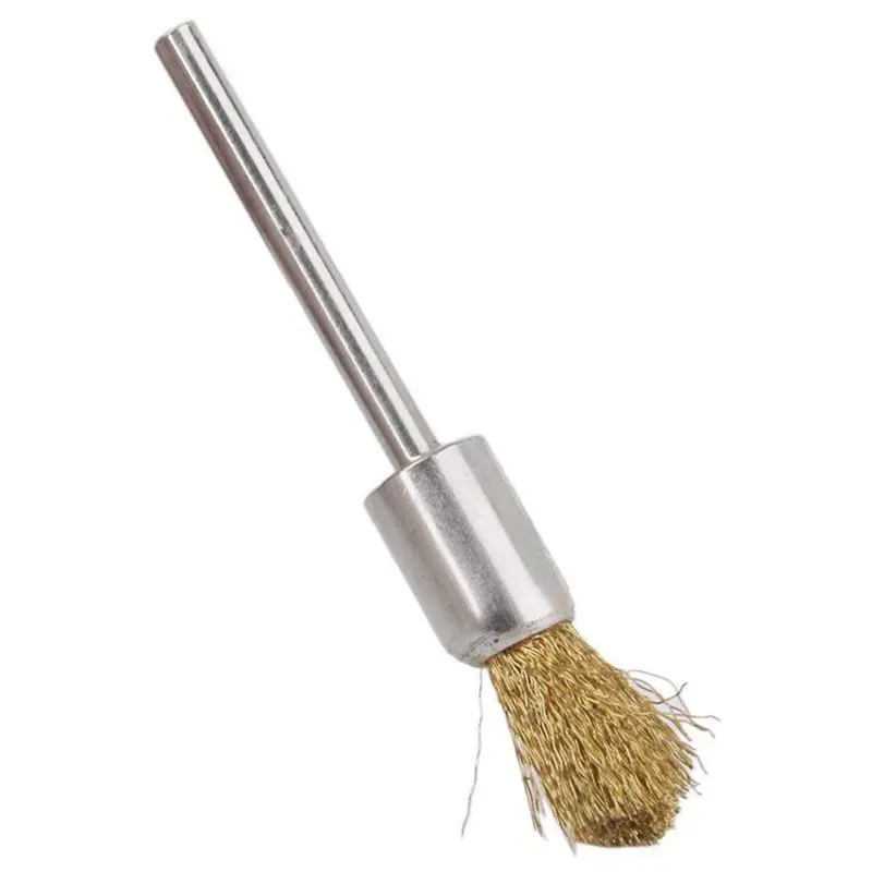 Motorcycle Durable Polishing Rustproof Metallic Wire Brush Cleaning Tool S