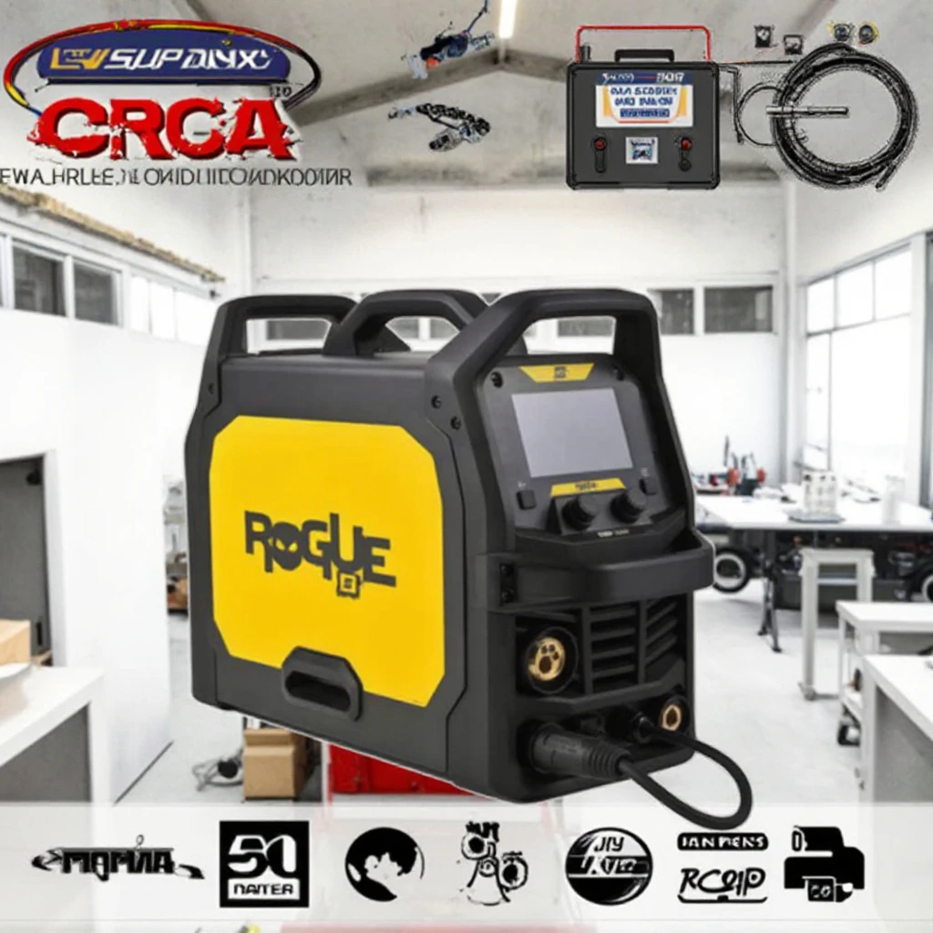 

ESAB Rogue EMP 208ip High Quality Portable 220V MIG&TIG Welding Machine New Condition Manual Metal Arc Welders