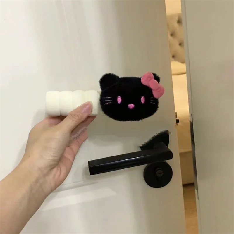 مقبض الباب الغطاء الواقي مكافحة ساكنة الأطفال قفازات سميكة لطيف غرفة الأطفال مقبض غرفة نوم المضادة للتصادم غطاء