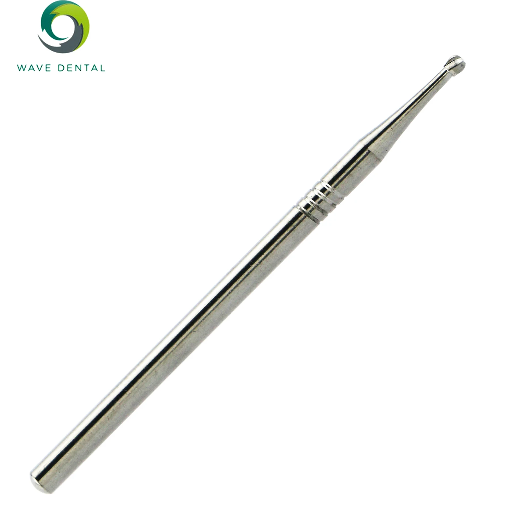 WAVE Dental Carbide Burs Low Speed HP Dental Bur Round Head Tungsten Steel Dentistry Drills 5Pcs/Pack