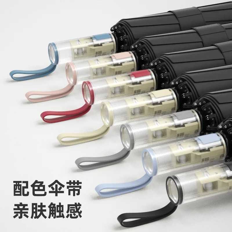 Full-Automatic Safety Anti-Rebound Reverse Section Black Glue Sun-Proof Sunshade