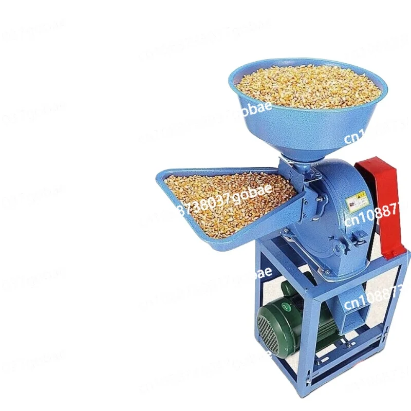 Corn Feed Crusher Household Small Crusher Breeding Multi-functional Crusher Traditional Chinese Medicine Agricultural Feeder