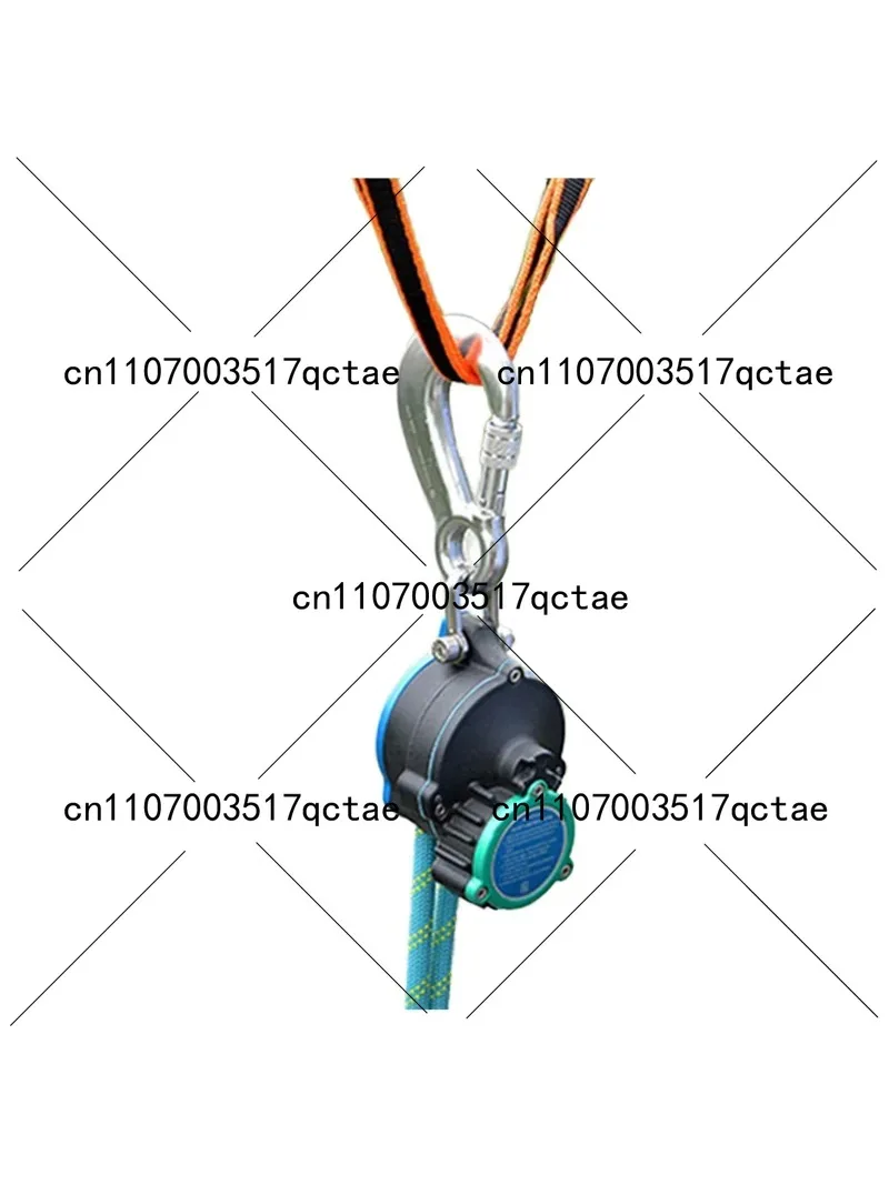 Safety Rescue Descender Auto Brake Emergency Escape Rope Device for Fire Evacuation
