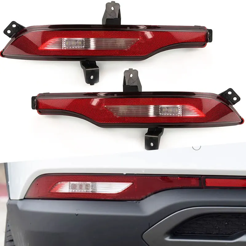 

For BAIC X35 2020 2021 Car Rear Fog Lamp Rear Bumper Light Reflector Stop Brake Light Fog Lamp Daytime lamp