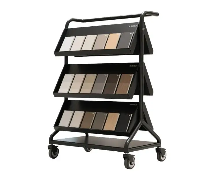 Color palette display rack, customized color block display rack for the whole house, stone and marble sample rack