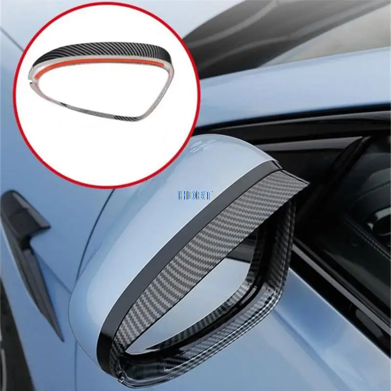 

Car Styling Accessories Side Rearview Mirror Rain Eyebrow Cover Rear View Mirror Housing Trim Frame For BYD Atto 4 Seal 2022 +