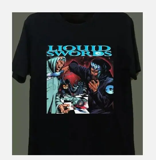 

Liquid Swords Album Hip Hop Rap GZA T Shirt Gift For Fans