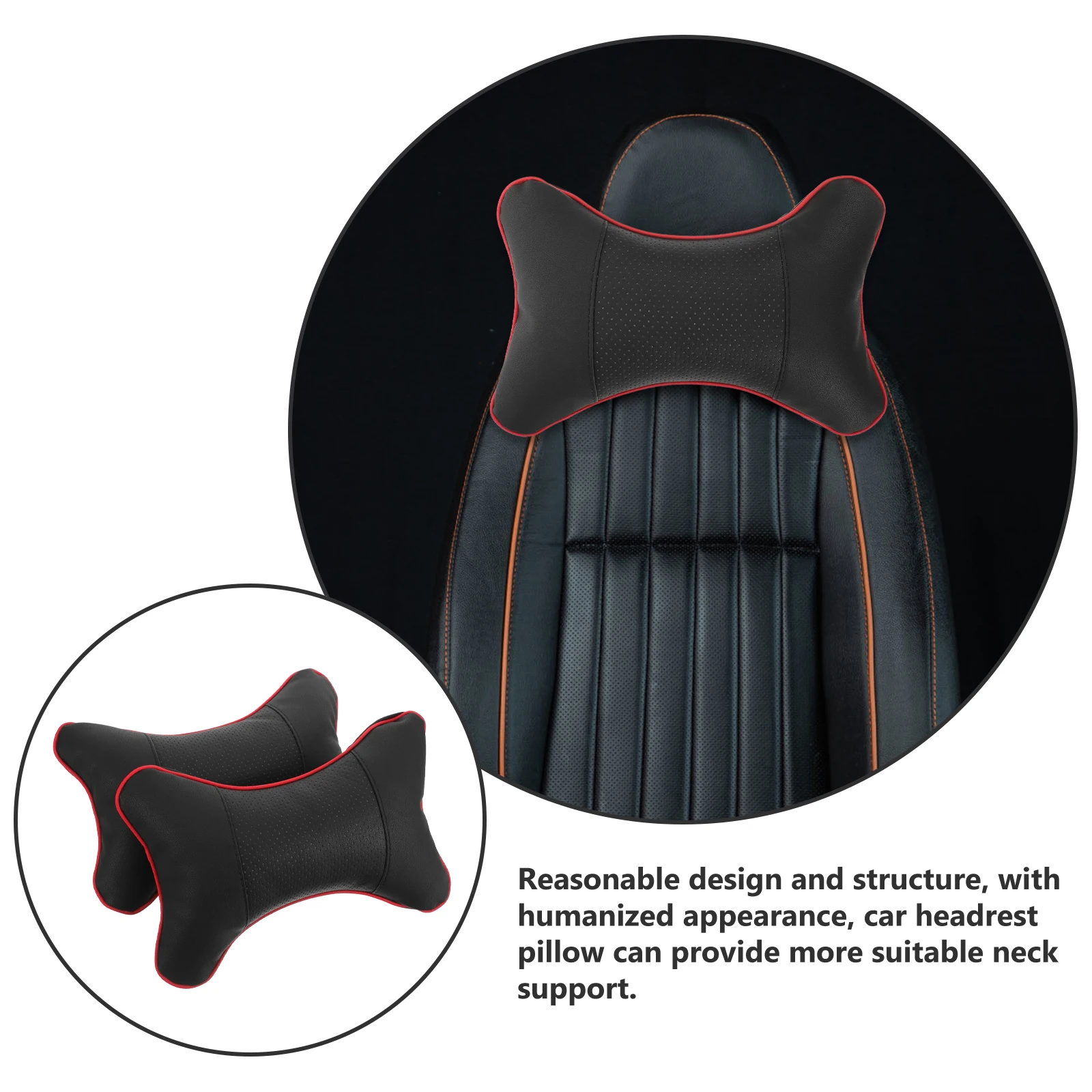 

Headrest Memory Foam Neck Support for Driving Long Distance Travel Pillow For Car Seat Driver Car Seat Comfort