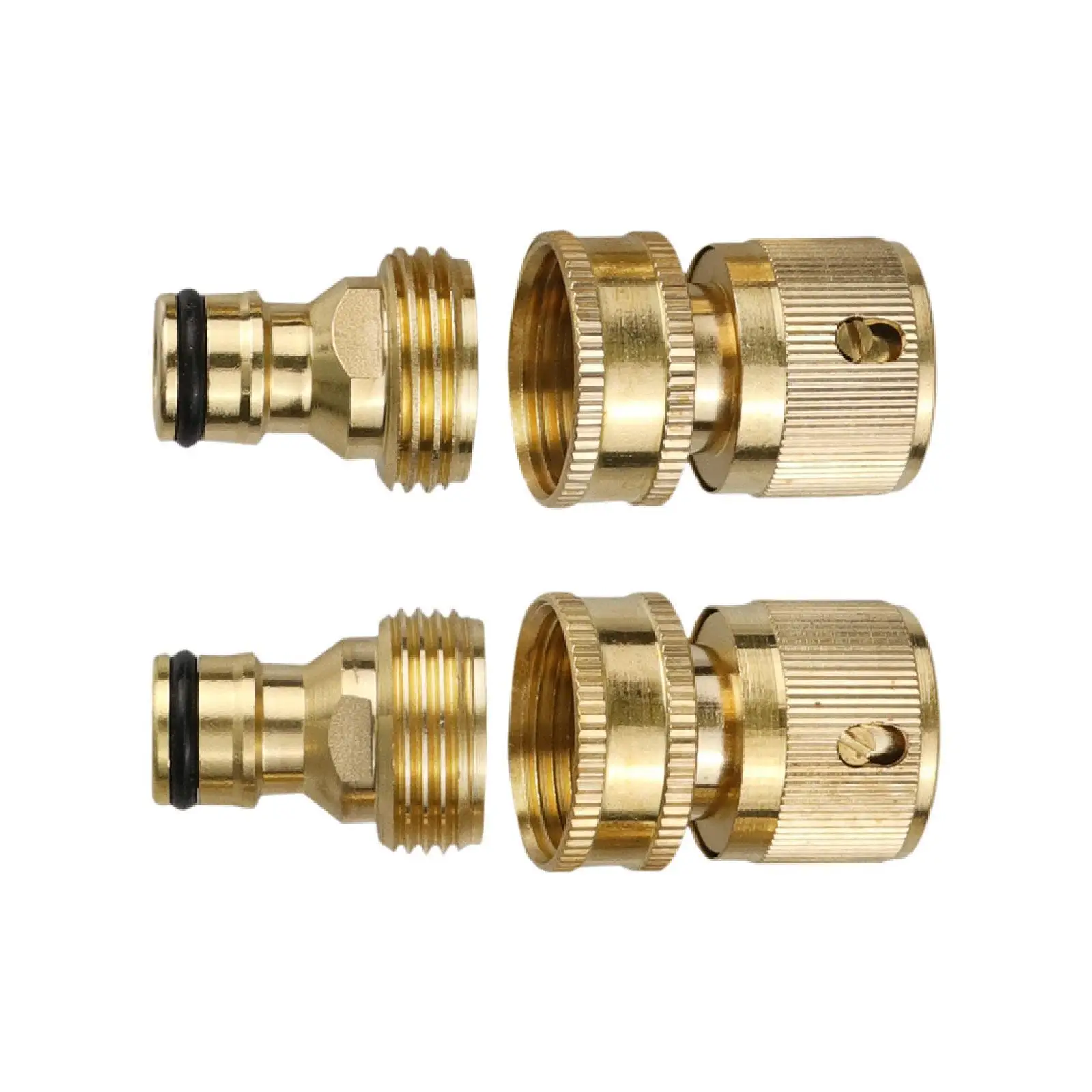 3/4" Hose Quick Connector Water Hose Fitting for Watering Equipment Car Wash